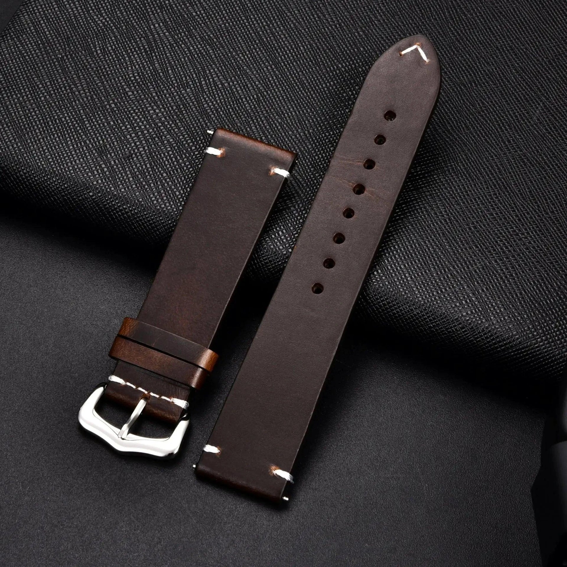 Elegant Leather Watch Band