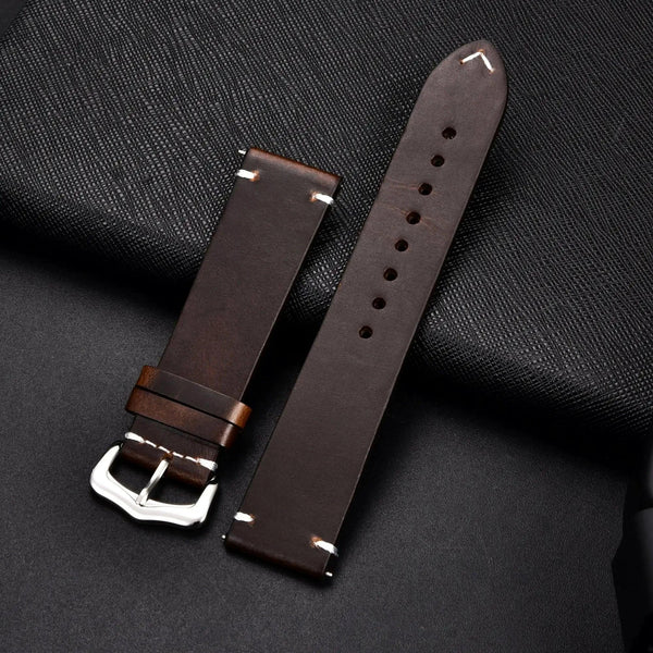 Elegant Leather Watch Band