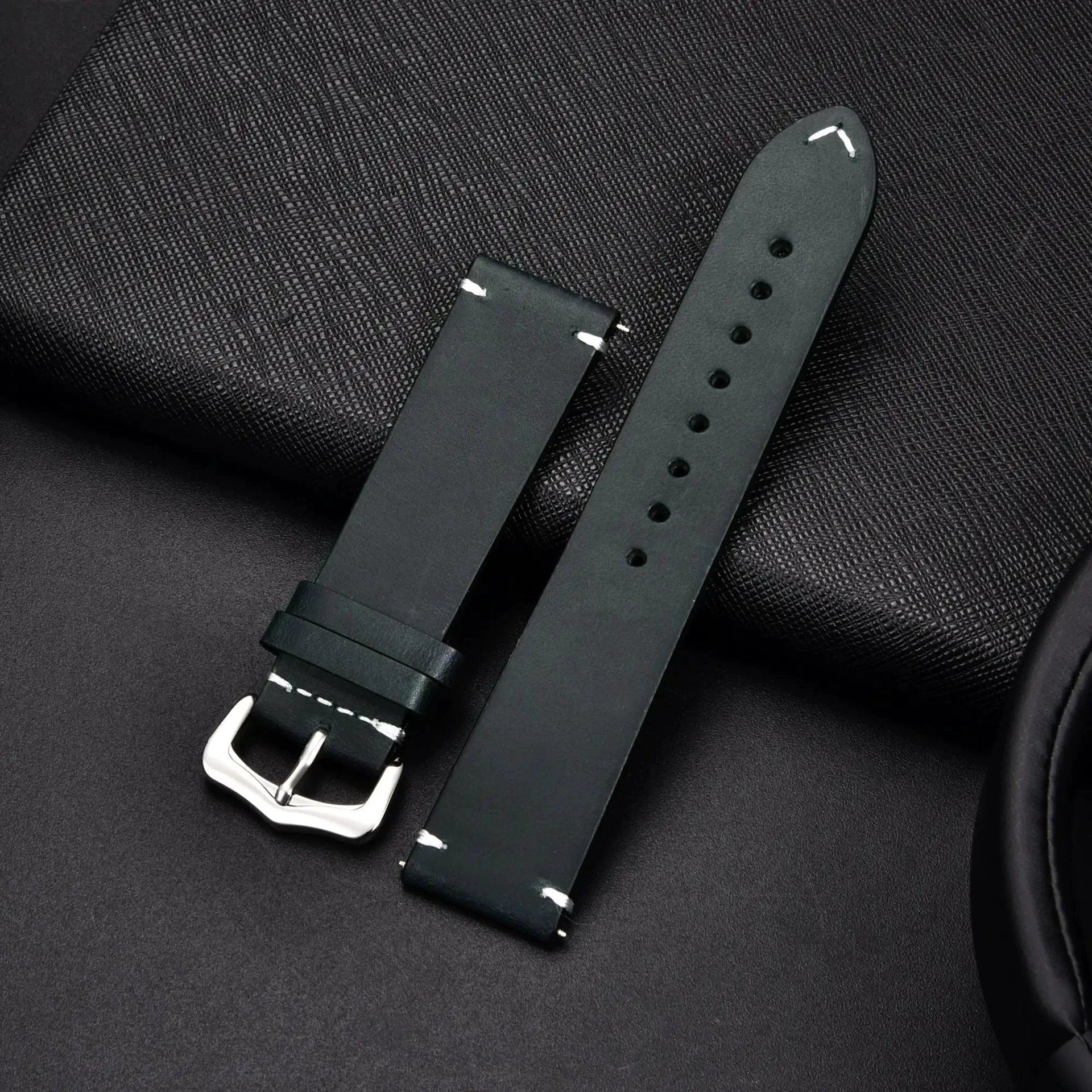 Elegant Leather Watch Band