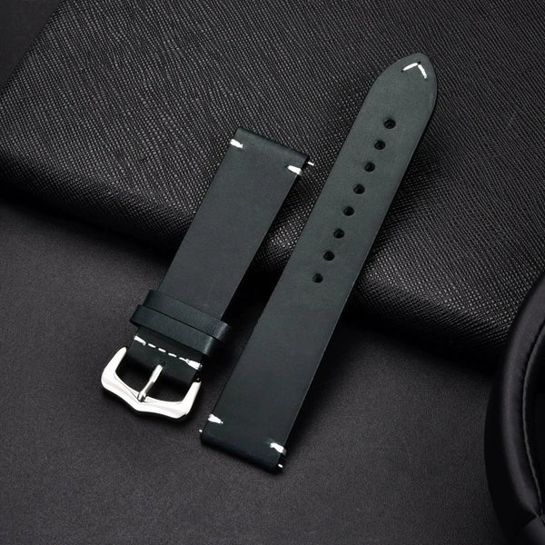 Elegant Leather Watch Band