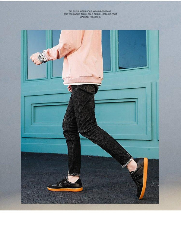 Elegant Mens Outdoor Sports Shoes Training Light Shoe Comfortable Walking Footwear Classic Sneaker Lace Up Lightweight Casual Sneaker For Men Comfortable Classic Walking Sneakers