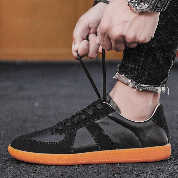 Elegant Mens Outdoor Sports Shoes Training Light Shoe Comfortable Walking Footwear Classic Sneaker Lace Up Lightweight Casual Sneaker For Men Comfortable Classic Walking Sneakers