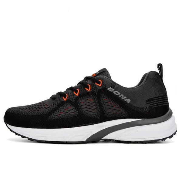 Elegant Mens Sneakers Sport Mesh Trainers Lightweight Running Shoes Outdoor Athletic Breathable Non-Slip Casual Comfortable Outdoor Sport Sneakers