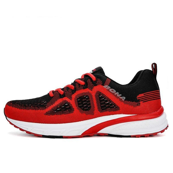 Elegant Mens Sneakers Sport Mesh Trainers Lightweight Running Shoes Outdoor Athletic Breathable Non-Slip Casual Comfortable Outdoor Sport Sneakers