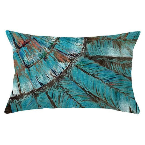 Elegant New Home Decoration Short Plush Pillow Case Feather Soft Rectangular Sofa Seat Bedroom Farmhouse Feather Decorative Throw Pillow Covers Home Decor 30x50CM