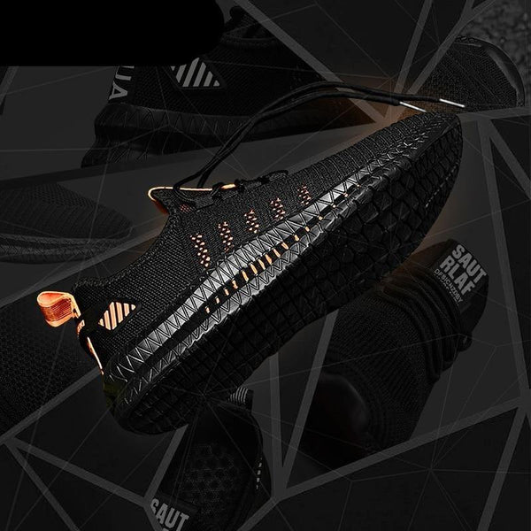 Elegant New Mens Sneakers Running Comfortable Light Casual Breathable Non-Slip Wear-Resistant Outdoor Walking Mens Sport Lightweight Running Trainers Breathable Sneakers