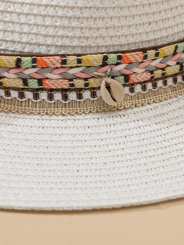 Elegant Tassel Beach Hats For Women Women's Bucket Sun Hat Max Sun Protection Holiday Hats Ladies Sun Hat Summer Straw Hats UV Protection Foldable Travel One Size Hat Modern Summer Fedoras For Party