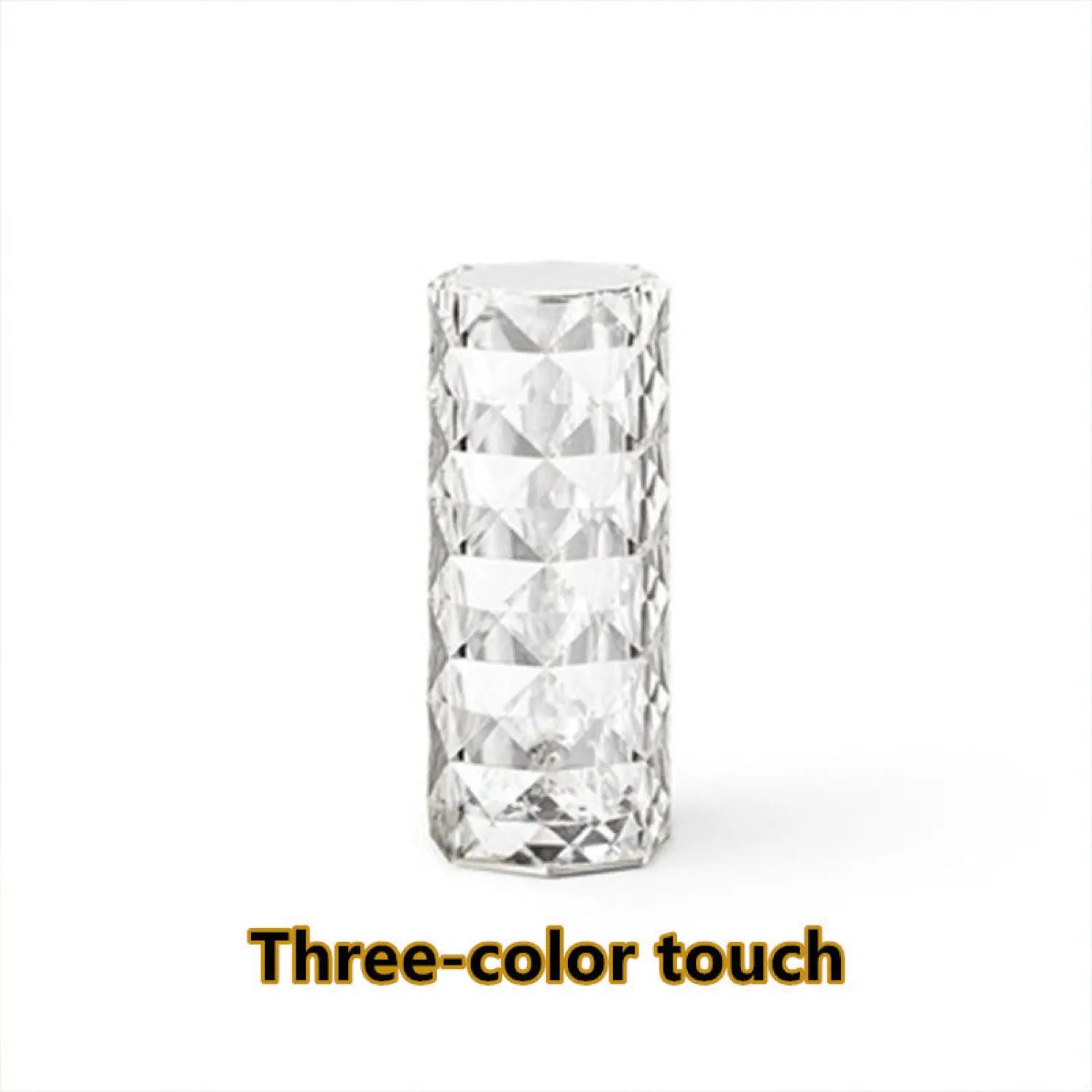 Elegant USB Table Lamp with 16-Color Crystal Lighting