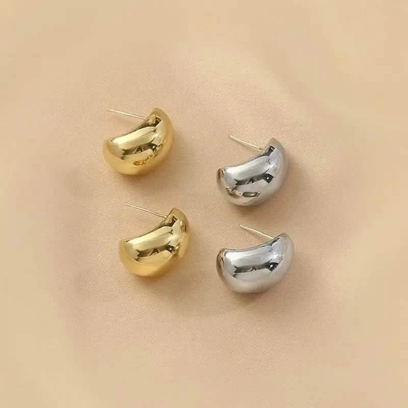 Elegant Water Drop Hoop Earrings for Women