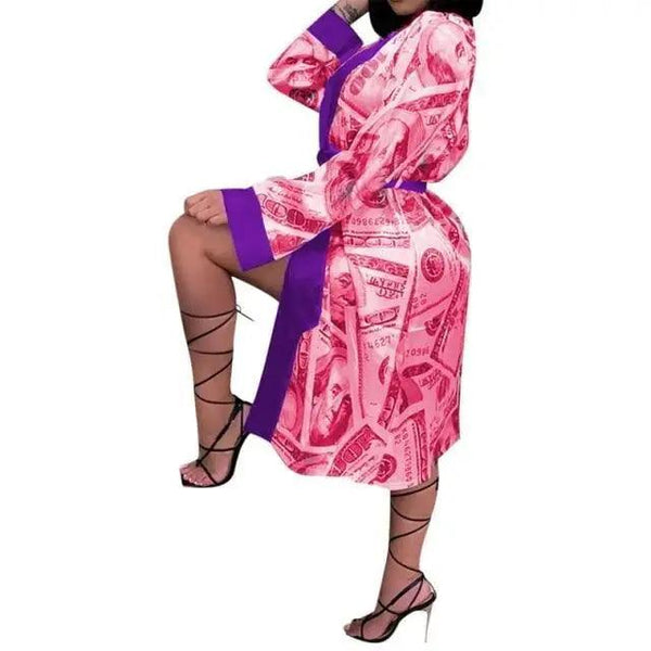 Elegant Women Indoor Robes Modern Design Bathrobes Ladies Long Sleepwear Soft And Comfortable Womens Bathrobes