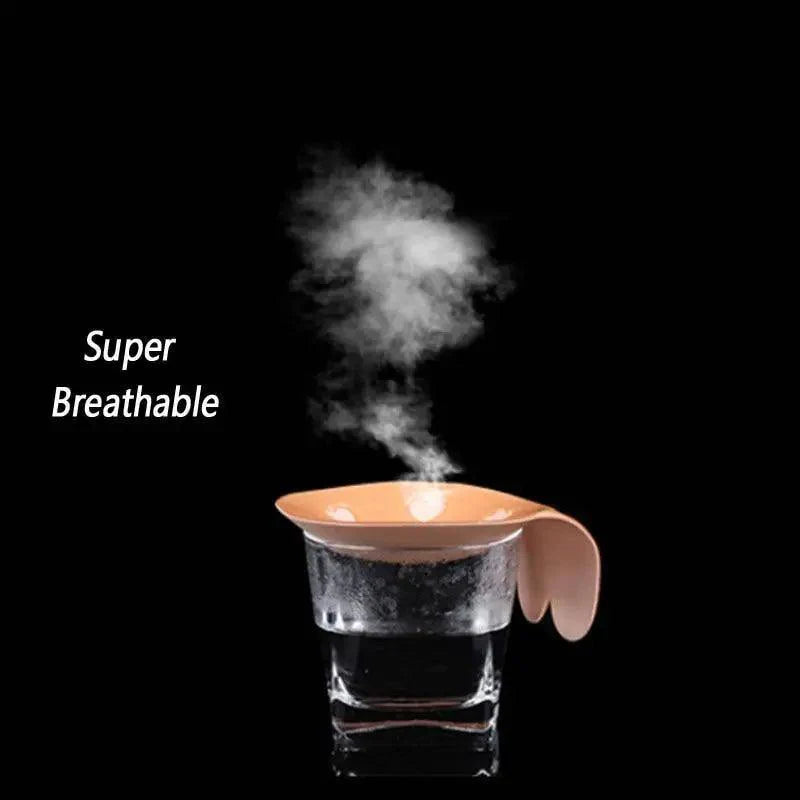 Elegant Women's Invisible Bra Super Push Up Seamless Self-Adhesive Sticky Wedding Party Front Strapless 8 10 12.5cm Cup Fly Bras