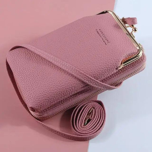 Elegant Women Small Crossbody Bags With Large Capacity Designer PU Leather Shoulder Bags For Women Phone Purses