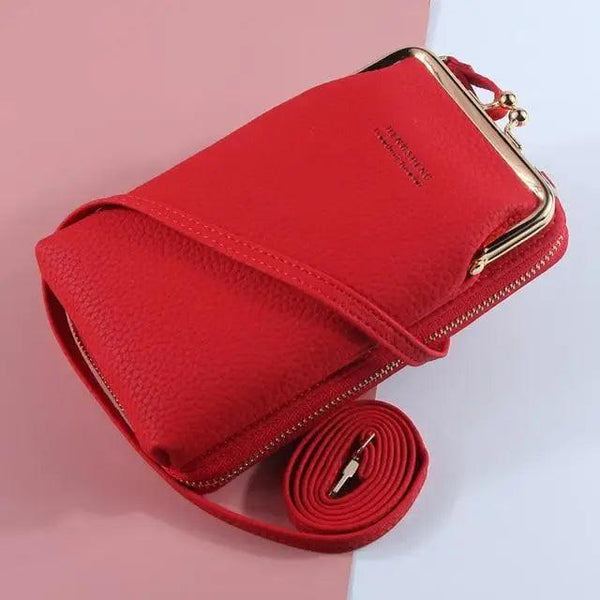 Elegant Women Small Crossbody Bags With Large Capacity Designer PU Leather Shoulder Bags For Women Phone Purses