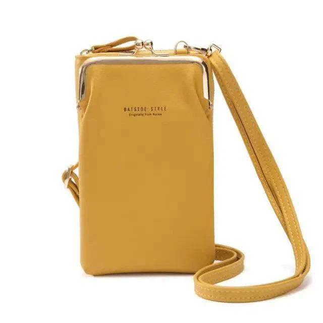 Elegant Women Small Crossbody Bags With Large Capacity Designer PU Leather Shoulder Bags For Women Phone Purses