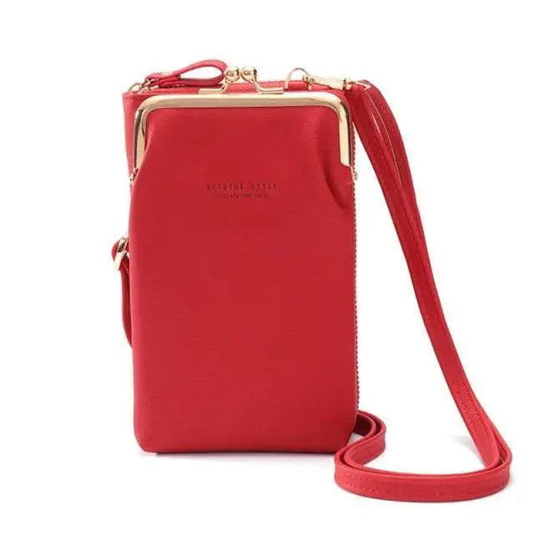 Elegant Women Small Crossbody Bags With Large Capacity Designer PU Leather Shoulder Bags For Women Phone Purses