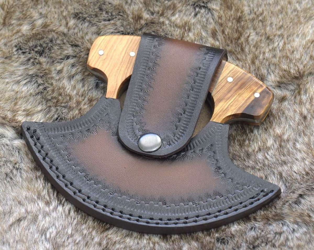 Element Hash Knife with Olive Wood Handle