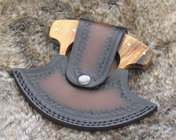 Element Hash Knife with Olive Wood Handle