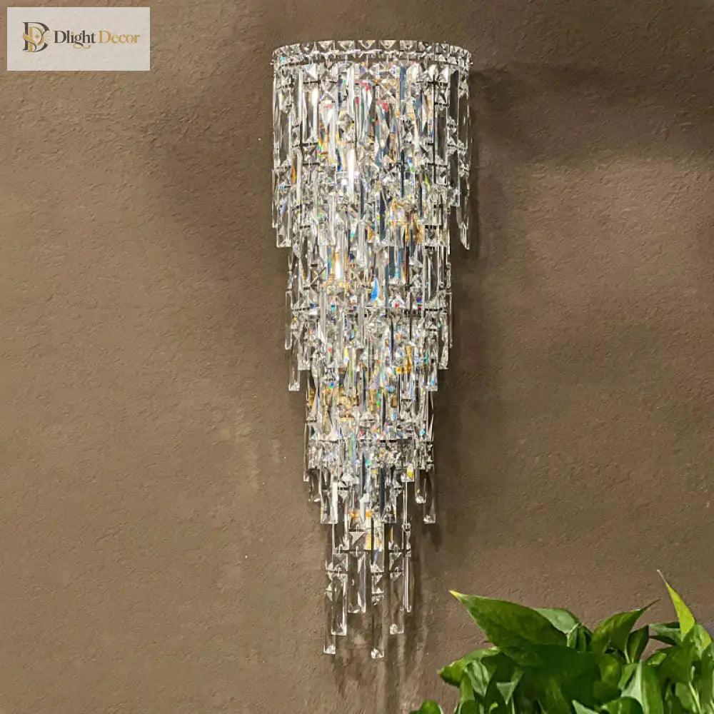 Elena Crystal Pendant Light | Modern Dining Room Lighting