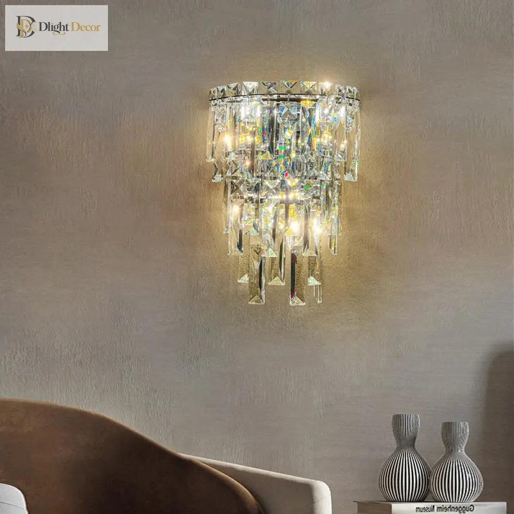 Elena Crystal Pendant Light | Modern Dining Room Lighting