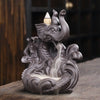 3D Relief Dragonphant Backflow Incense Burner