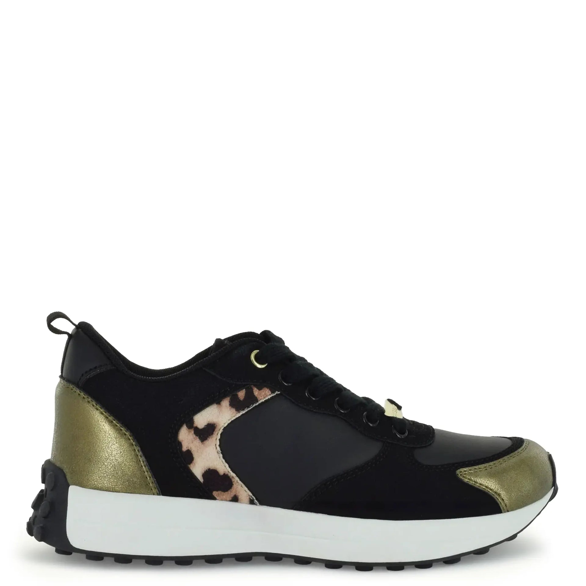 Bastille: Retro Runner - Black/Animal Print