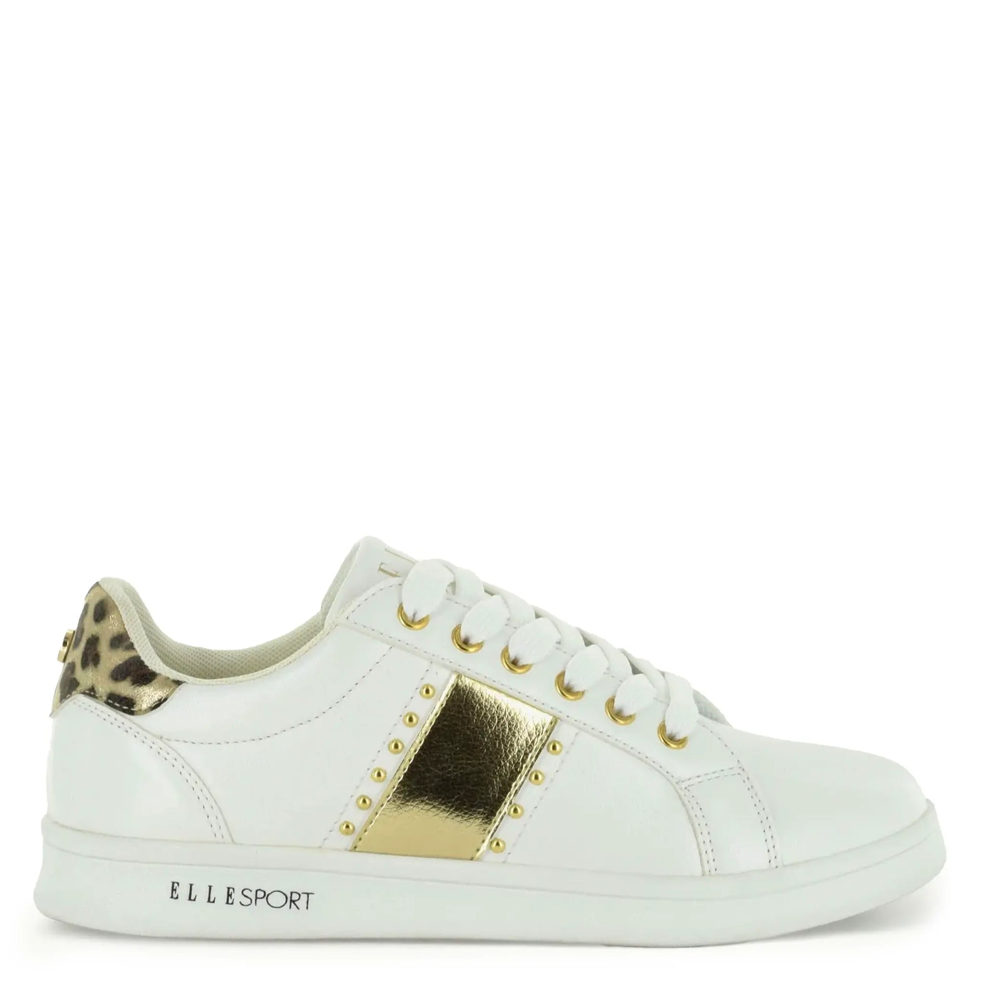 Eclair: Court Shoe - White