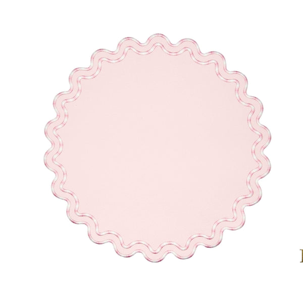 ELYSIAN PINK FAUX LEATHER PLACEMAT (Set Of 4)