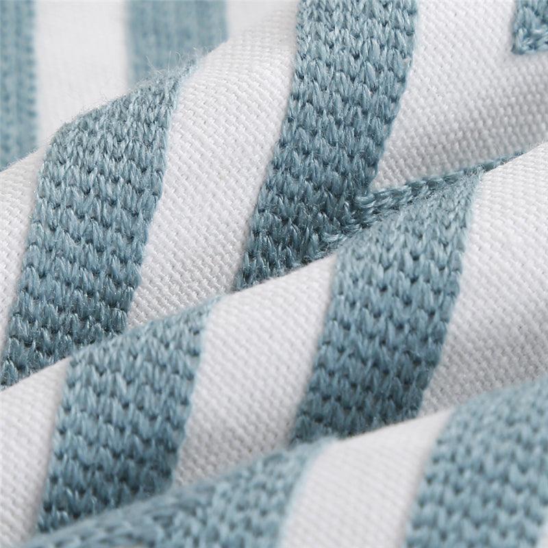 Embroidered Geometric Pillow Cover 100% Cotton Woolen Cushion Cover Modern Nordic Style Pink Blue Pillow Cover For Home Decor Embroidery Cushion Cover Decorative Throw Pillow Cover Geometric Invisible Pillow Cover for Living Room 45X45CM