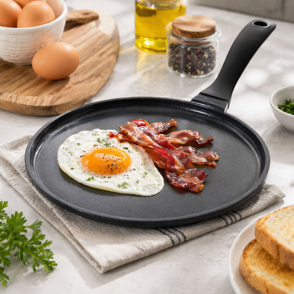 Ceramic Nonstick Crepe & Egg Pan, 11
