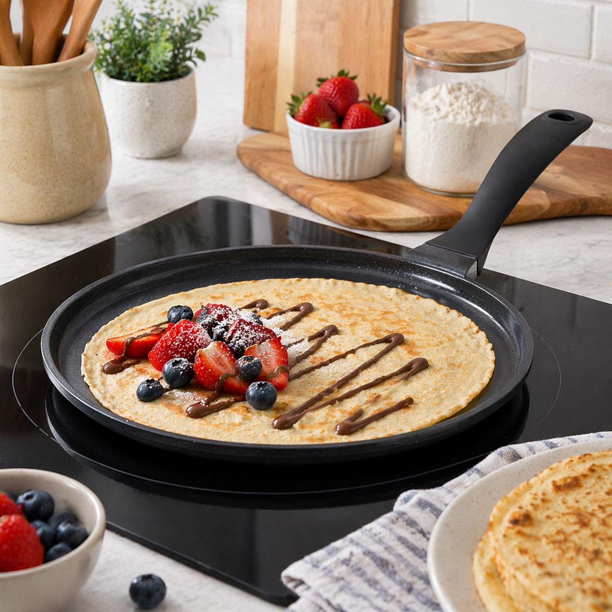 Ceramic Nonstick Crepe & Egg Pan, 11