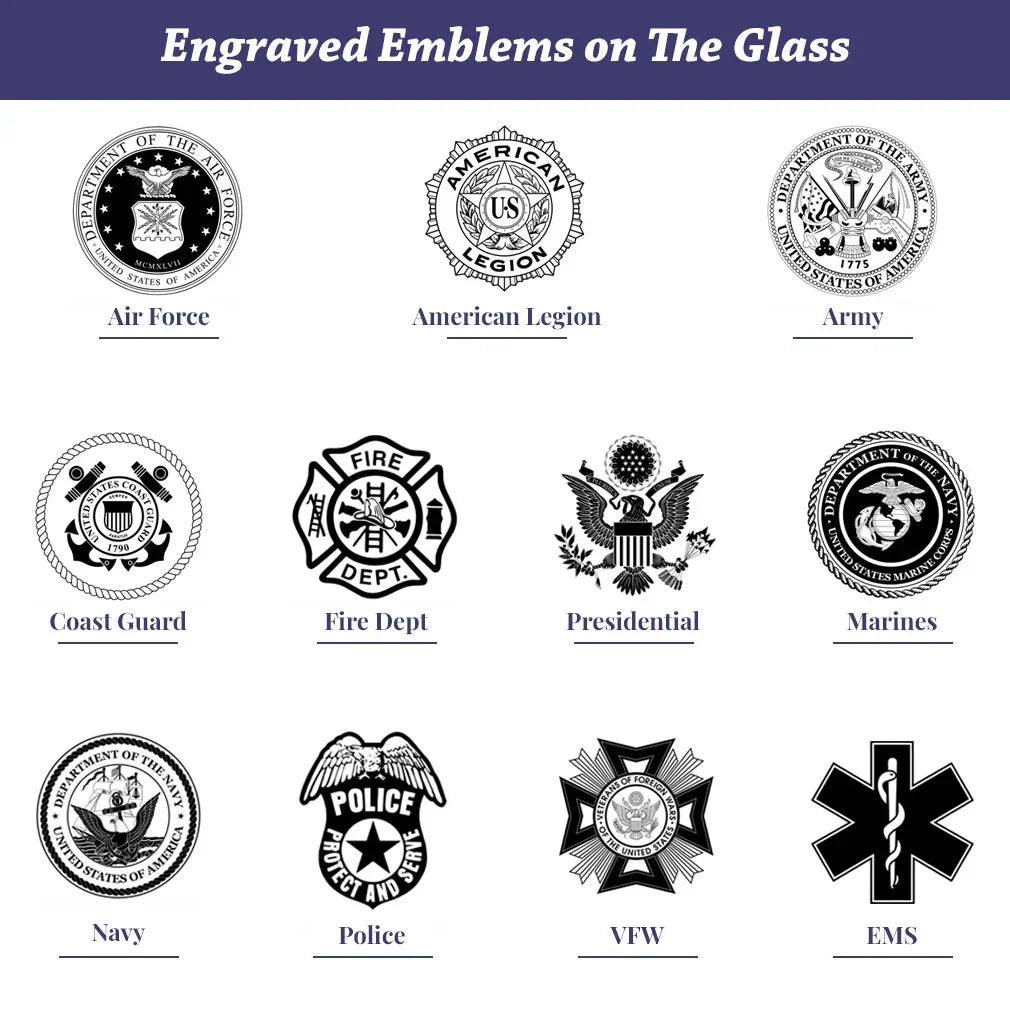 5'x9' Flag Display Case for American Veteran Burial Flag - Solid Wood, Cherry Finish with Name Plate Space, Army The Military Gift Store