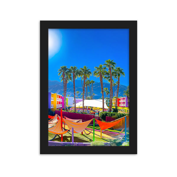 Oasis Rendezvous - Framed Wall Art