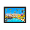 Pool Day Paradiso 2 - Framed Wall Art