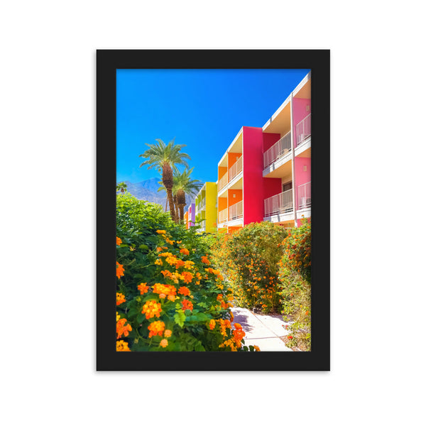 The Palm Way - Framed Wall Art