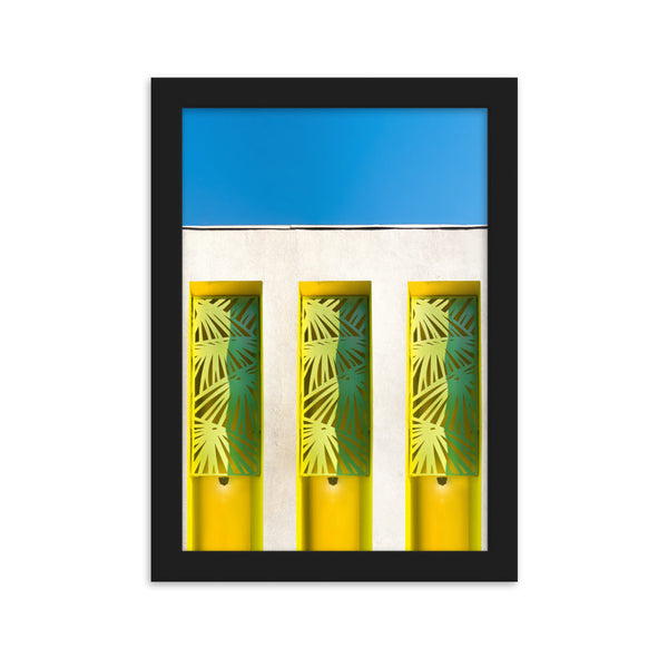 Palm Wall - Framed Wall Art