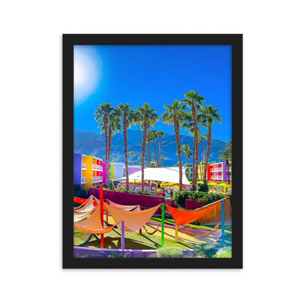 Oasis Rendezvous - Framed Wall Art
