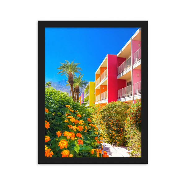 The Palm Way - Framed Wall Art