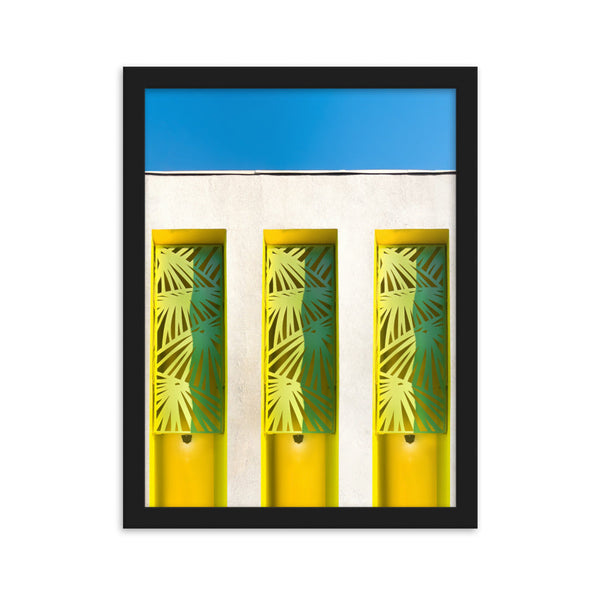 Palm Wall - Framed Wall Art
