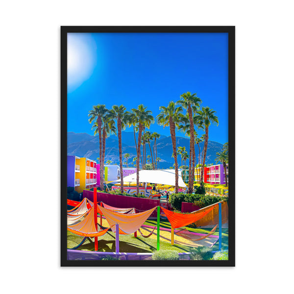 Oasis Rendezvous - Framed Wall Art