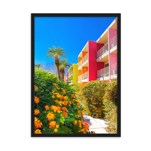 The Palm Way - Framed Wall Art