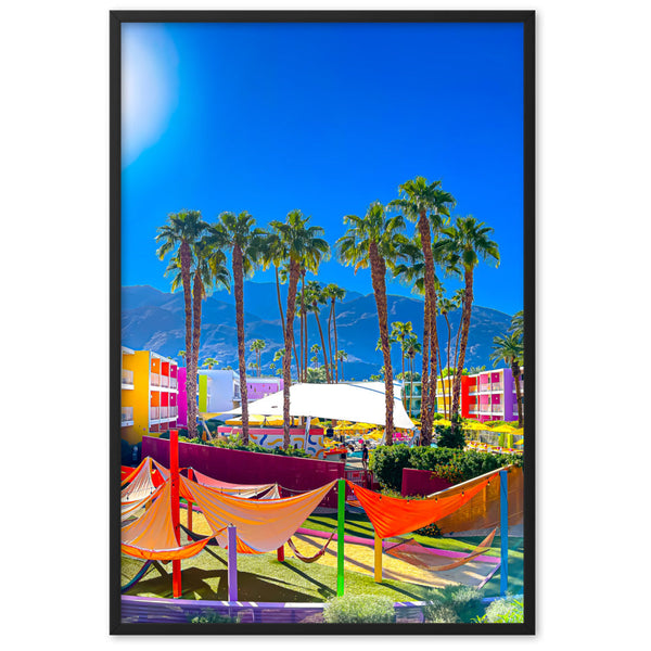 Oasis Rendezvous - Framed Wall Art