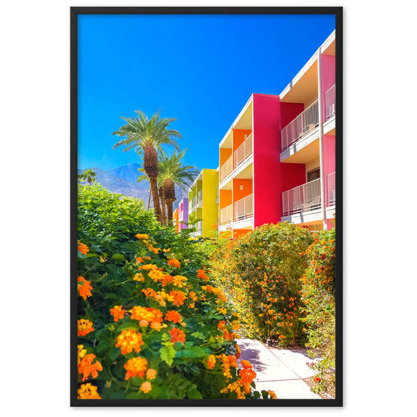 The Palm Way - Framed Wall Art