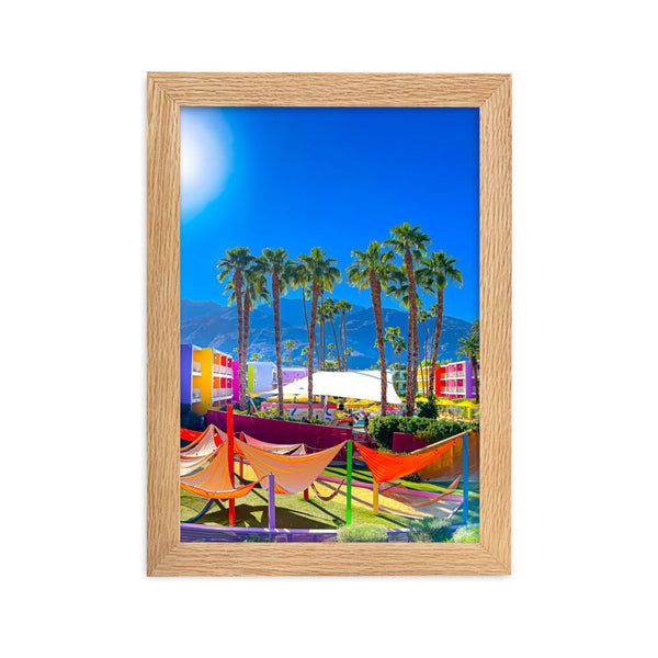 Oasis Rendezvous - Framed Wall Art