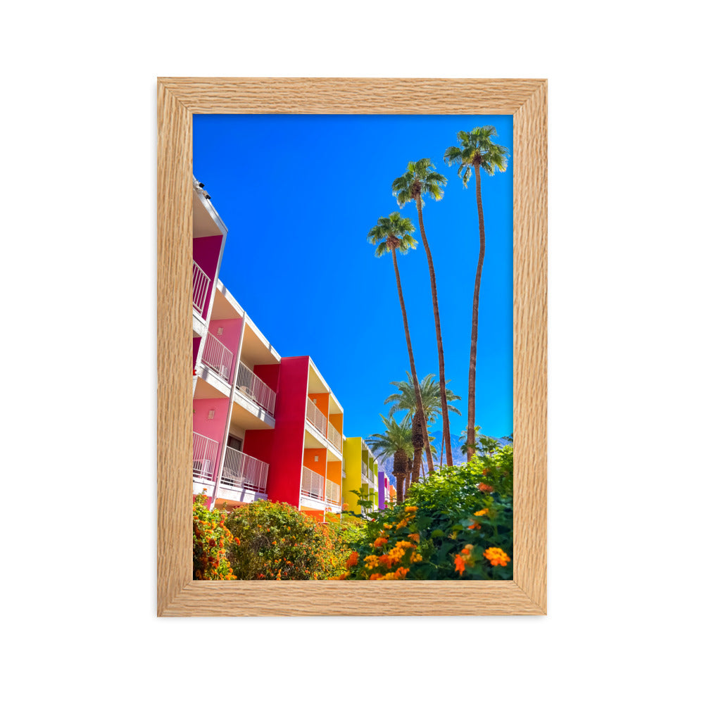 The Other Palm Way - Framed Wall Art