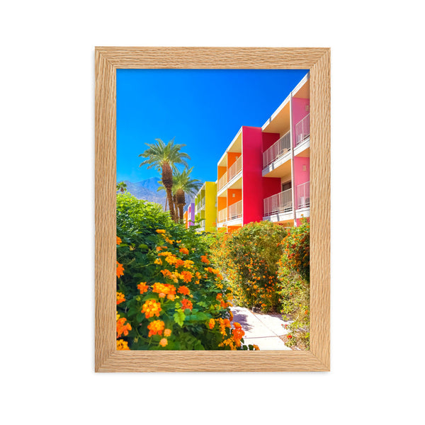 The Palm Way - Framed Wall Art