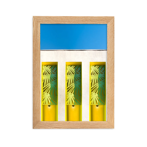 Palm Wall - Framed Wall Art