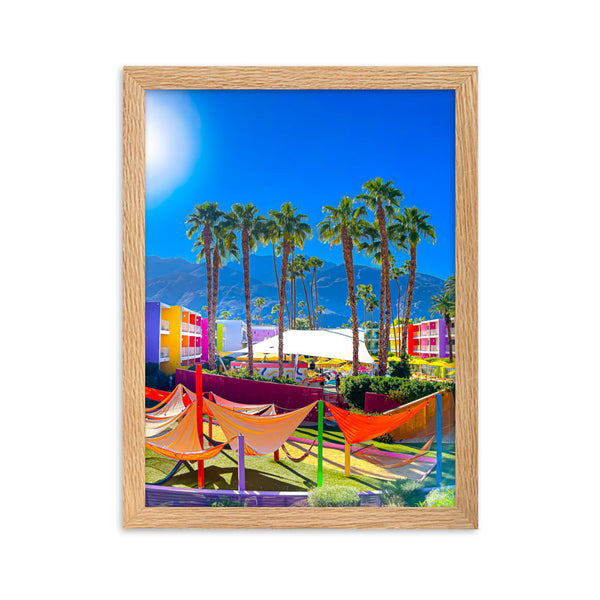 Oasis Rendezvous - Framed Wall Art