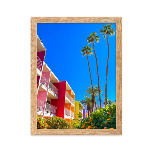 The Other Palm Way - Framed Wall Art