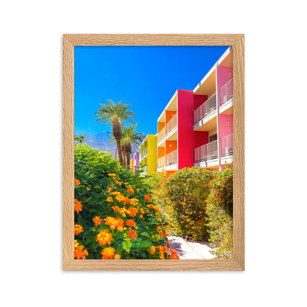 The Palm Way - Framed Wall Art