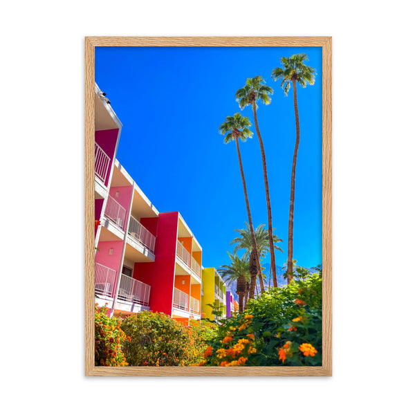 The Other Palm Way - Framed Wall Art